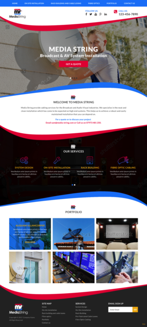 Web Design par pb pour ce projet | Design : #17092066