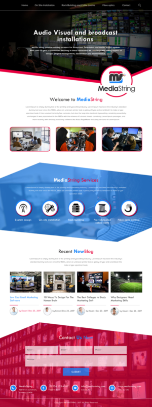 Web Design par rightway pour ce projet | Design : #17218981