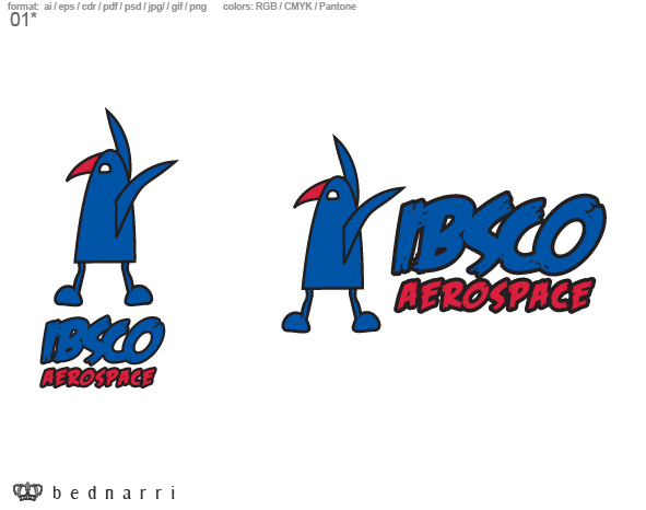 Logo Design by bednarri for IBSCO Aerospace | Design #45219