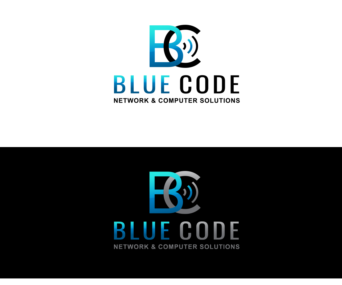 Logo Design by Maher Sh for Blue Code | Design #17127494