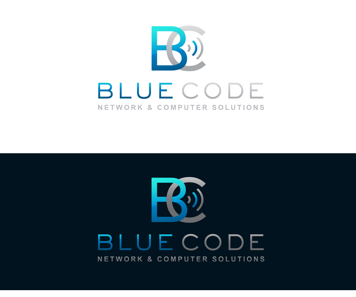 Logo Design by Maher Sh for Blue Code | Design #17127508
