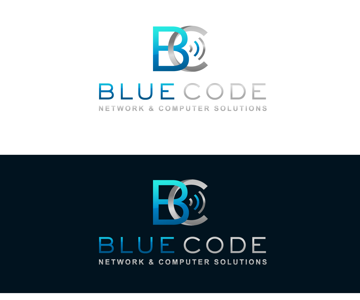 Logo Design by Maher Sh for Blue Code | Design #17177057