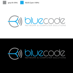 Logo Design by  geomateo for Blue Code | Design: #17169283