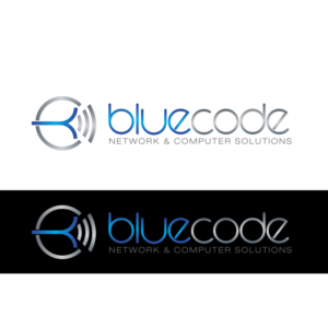 Blue Code [Network & Computer Solutions = 2nd portion of logo] | Diseño de Logo por  geomateo