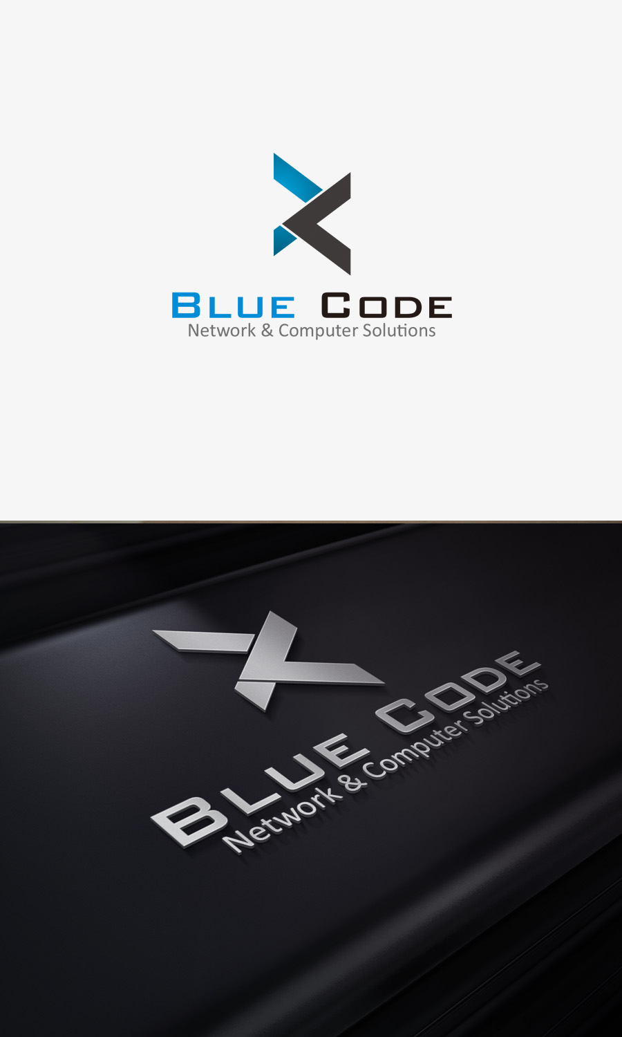 Logo Design by yganess for Blue Code | Design #17073518