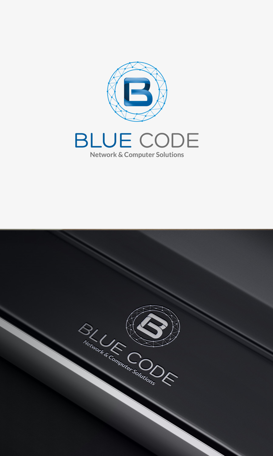 Logo Design by yganess for Blue Code | Design #17082680