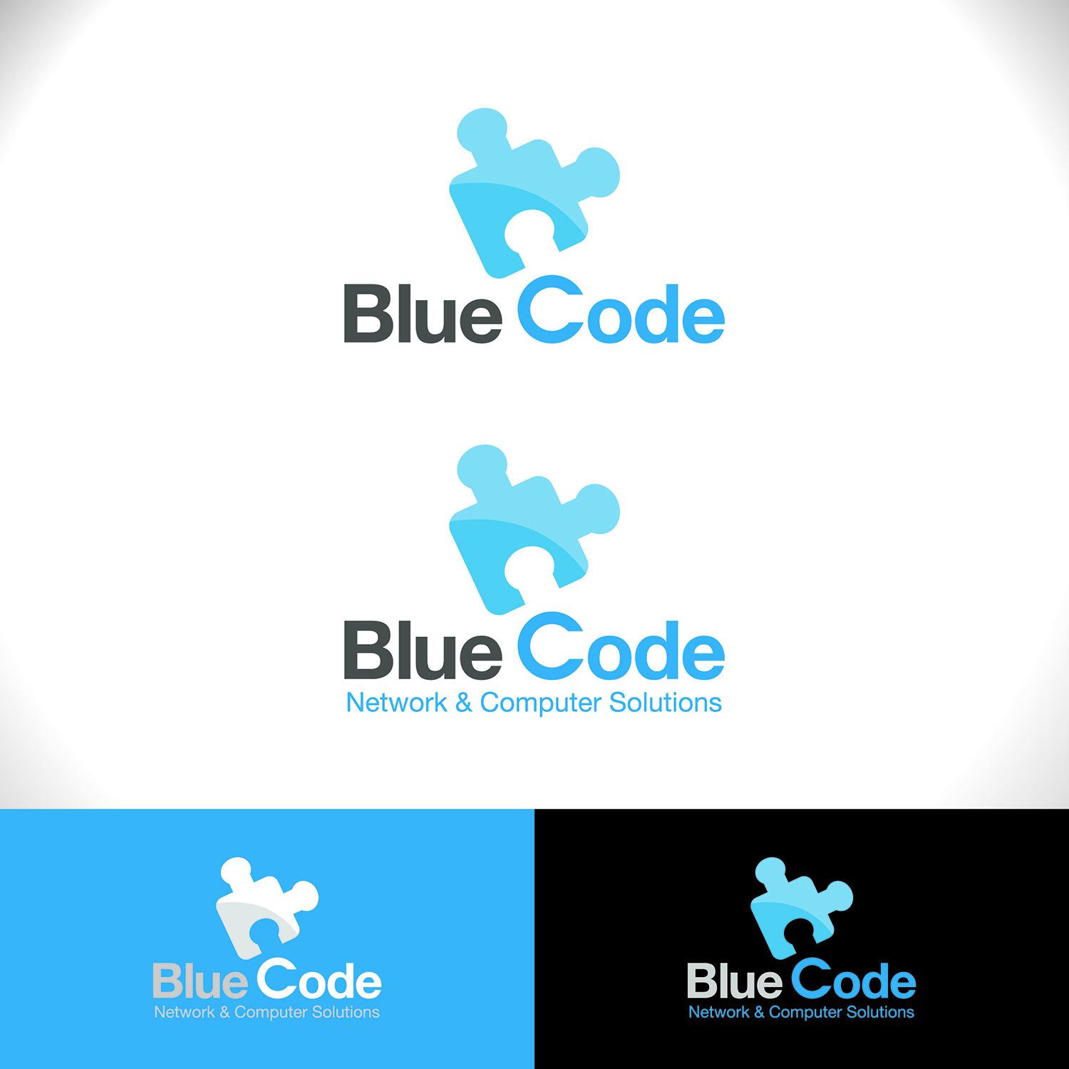 Logo Design by MTu for Blue Code | Design #17106562