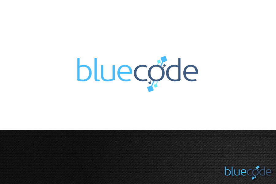 Diseño de Logo por jaime.sp para Blue Code | Diseño #17202837