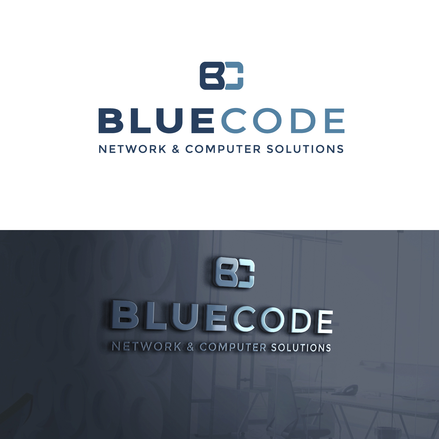 Logo Design by Wally_F for Blue Code | Design #17072967