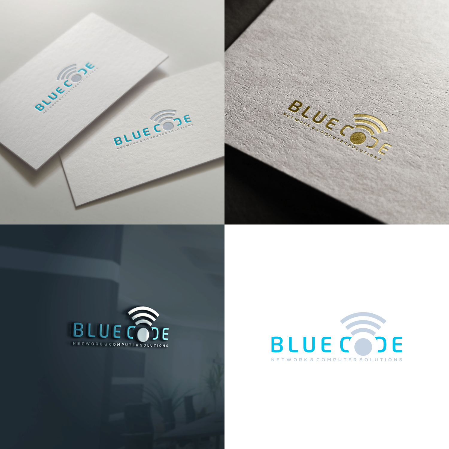 Logo Design by Djoyo for Blue Code | Design #17083200