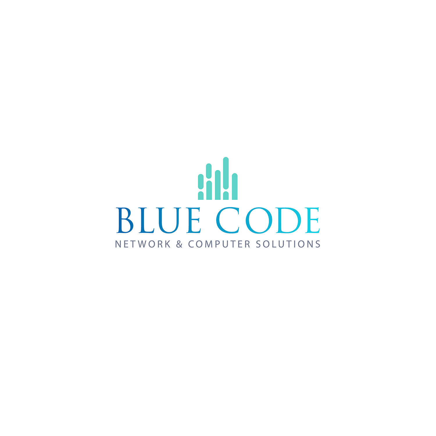 Logo Design by M6G for Blue Code | Design #17088943