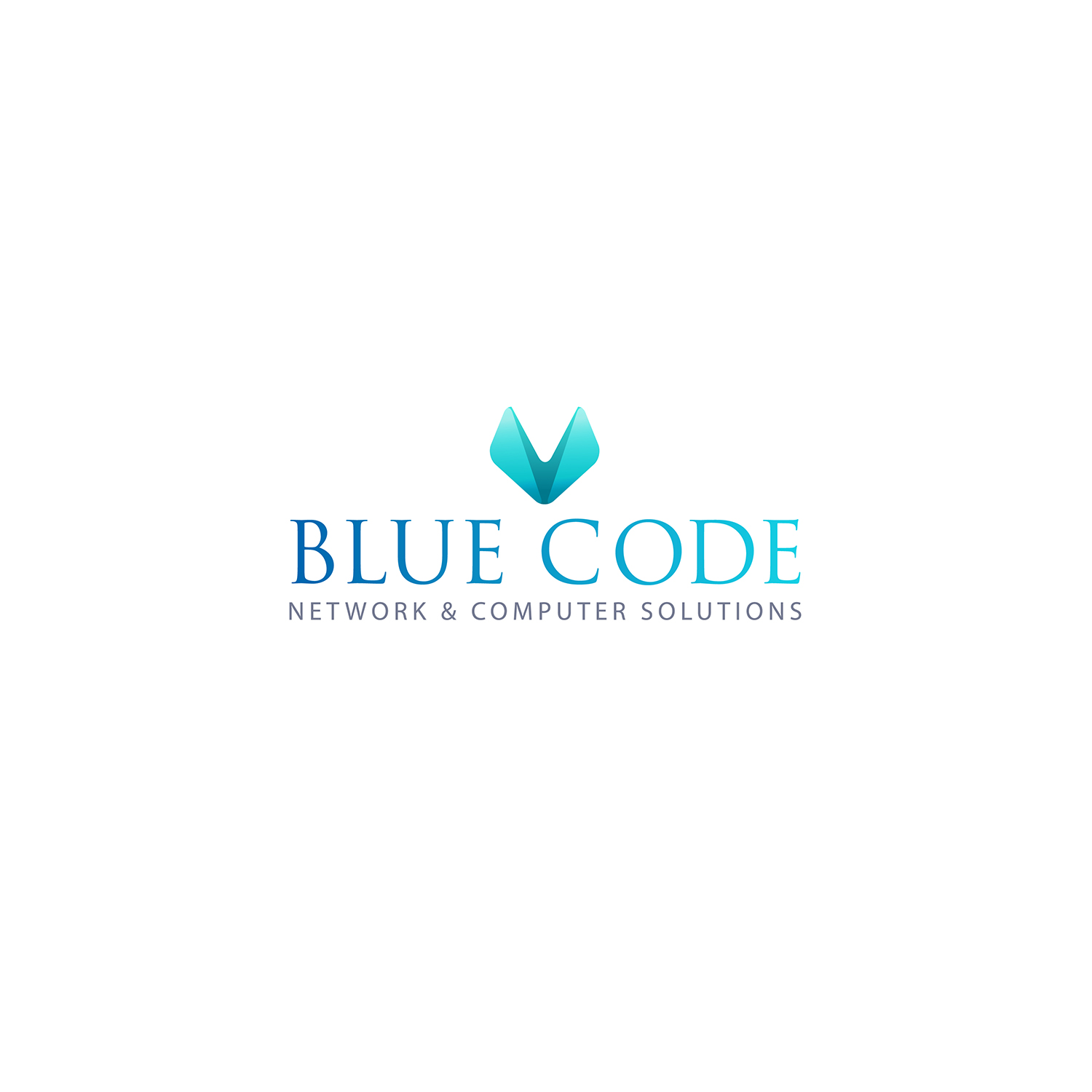Logo Design by M6G for Blue Code | Design #17122033