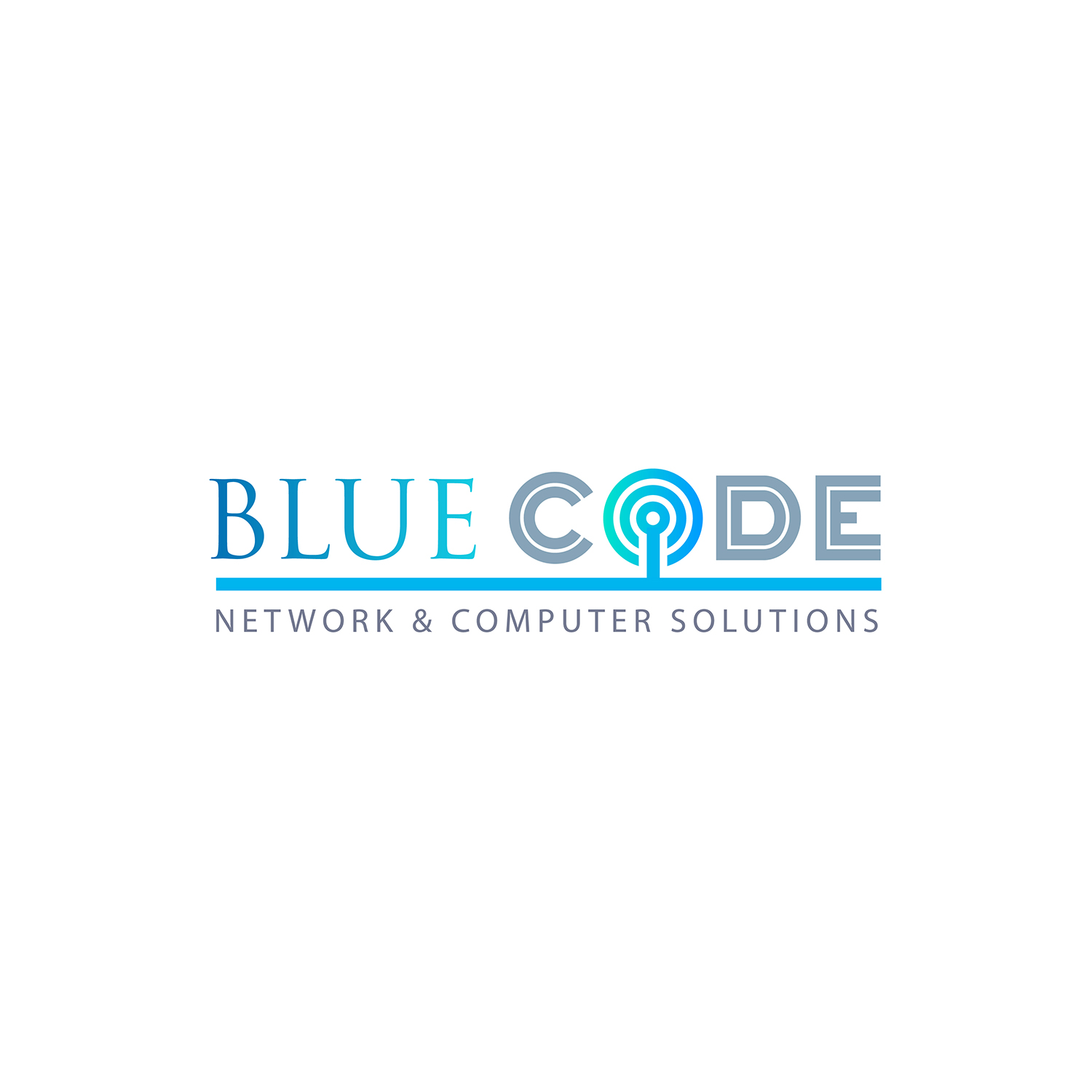 Logo Design by M6G for Blue Code | Design #17132373