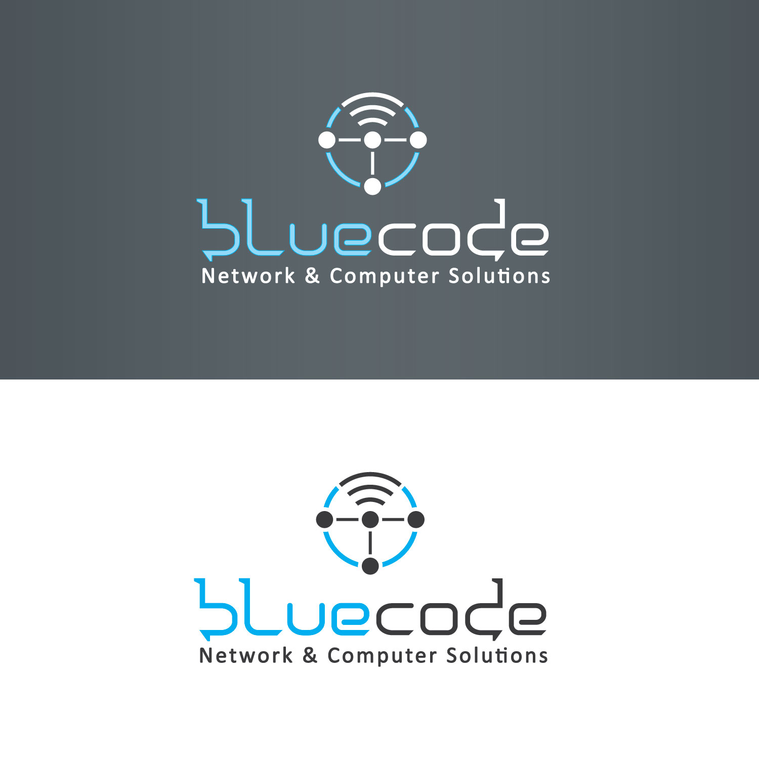 Logo Design by Riyan Kusumo for Blue Code | Design #17071597