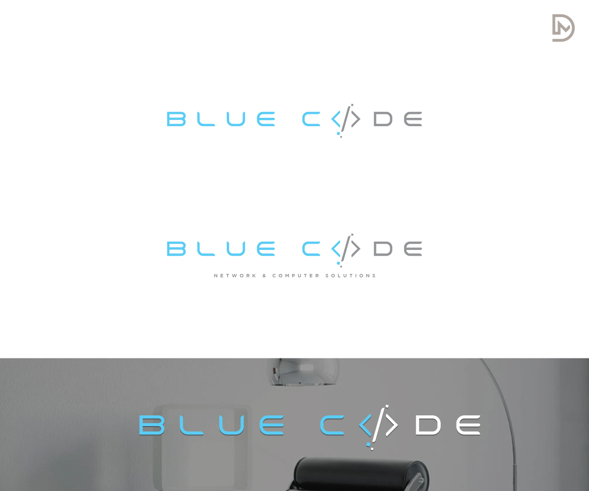 Logo Design by D_Mantra for Blue Code | Design #17070578