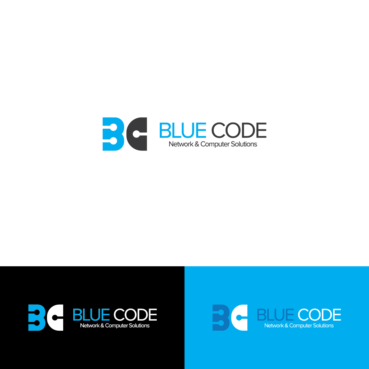 Logo Design by RizkyDK for Blue Code | Design #17228841