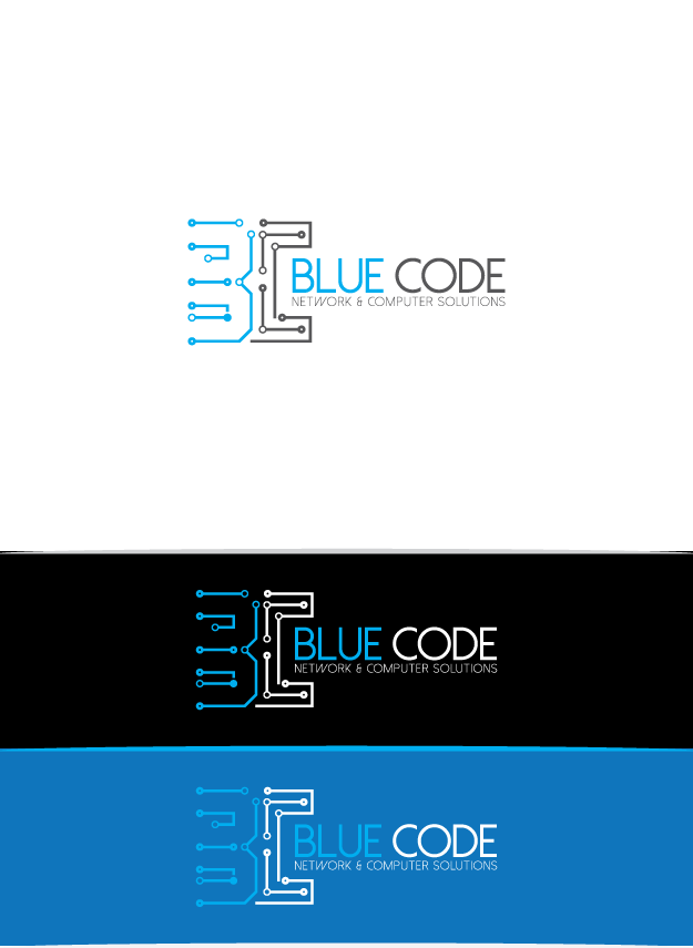 Logo Design by RizkyDK for Blue Code | Design #17298766