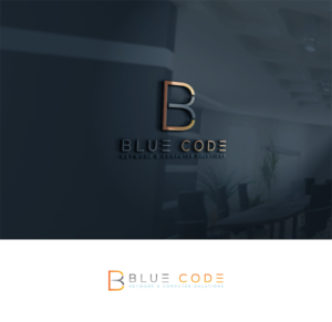 Logo Design by Deep Night for Blue Code | Design: #17083114