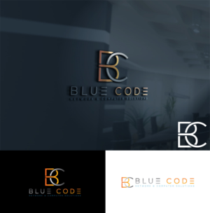 Logo Design by Deep Night for Blue Code | Design: #17107876