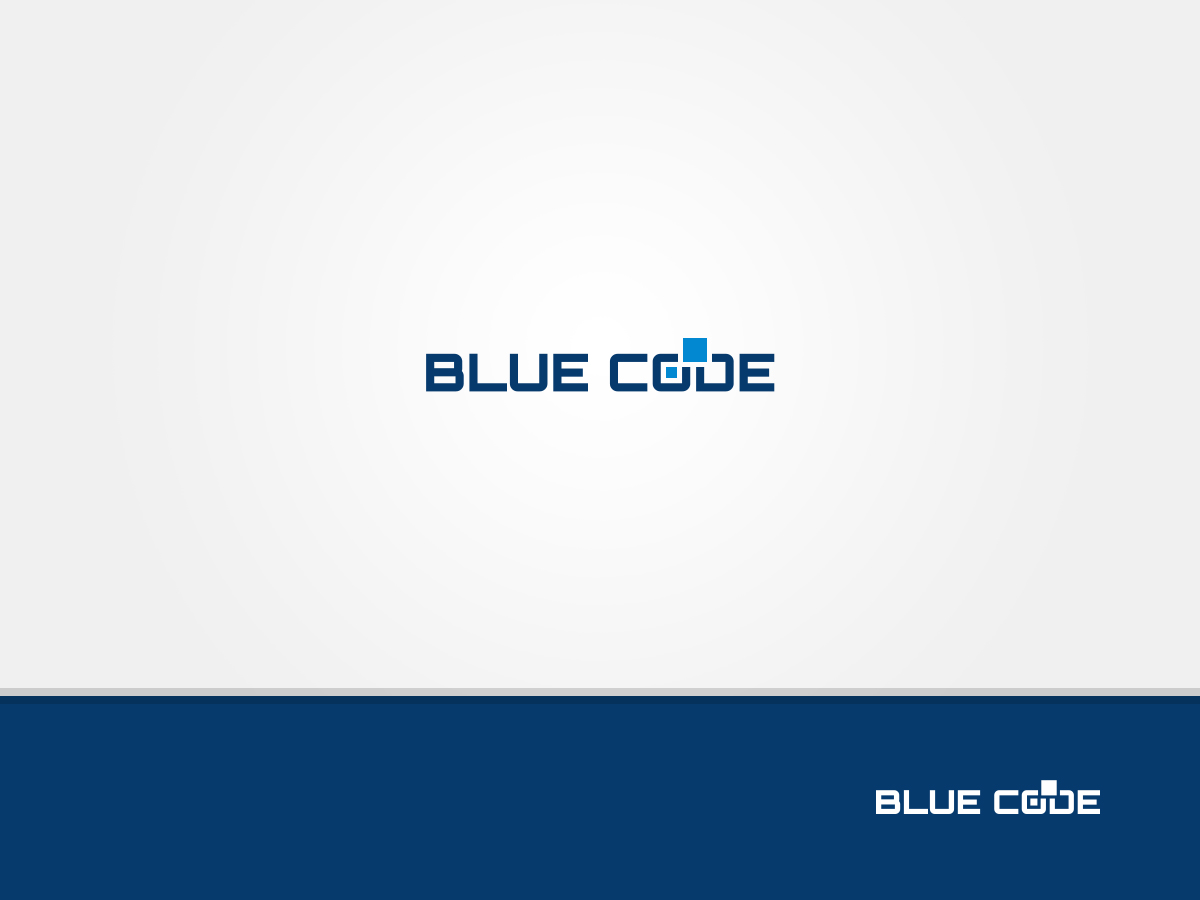 Logo Design by e-mind for Blue Code | Design #17408939