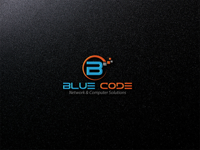 Logo Design by Hieroglyphics for Blue Code | Design #17094834