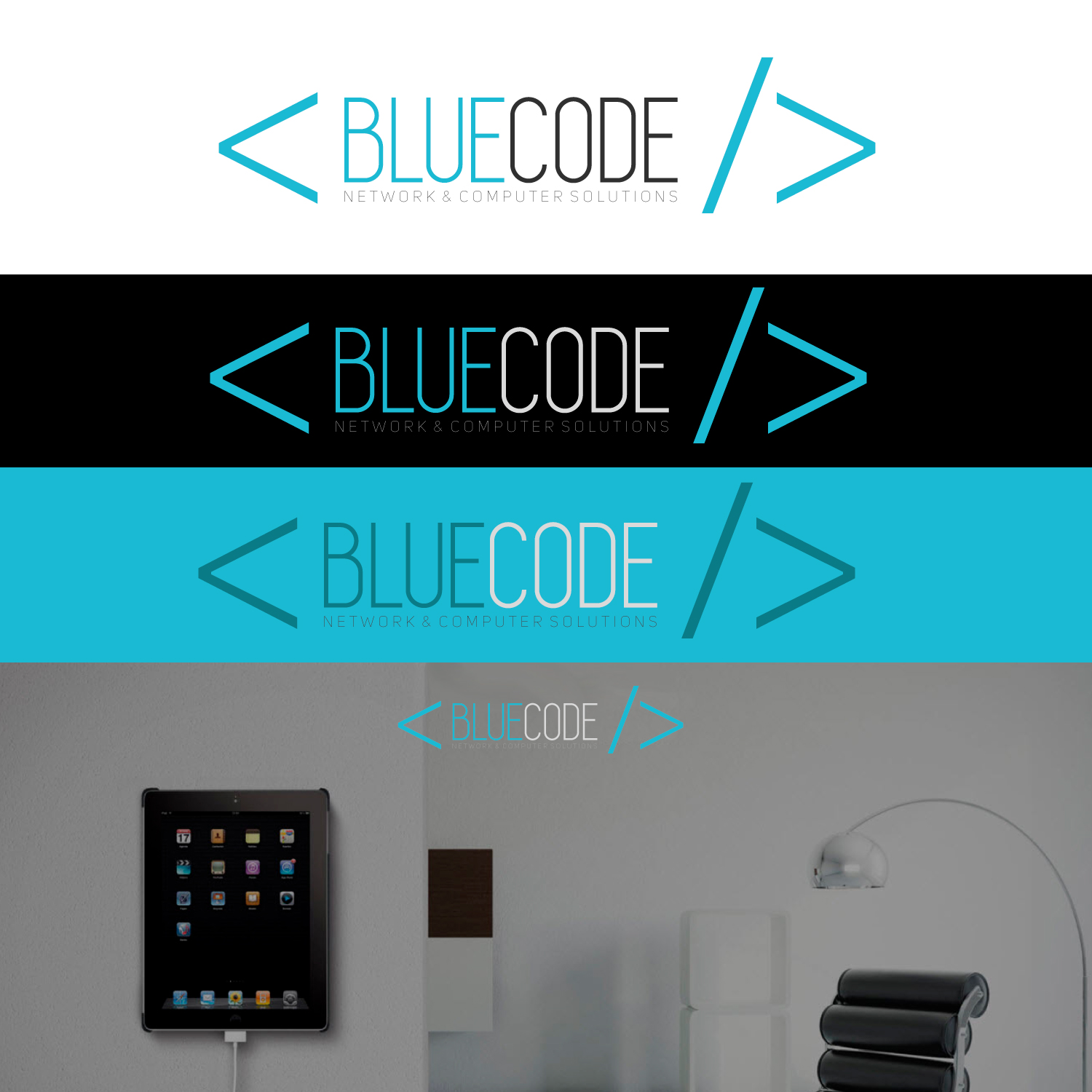 Logo Design by savvyartstudio for Blue Code | Design #17266831
