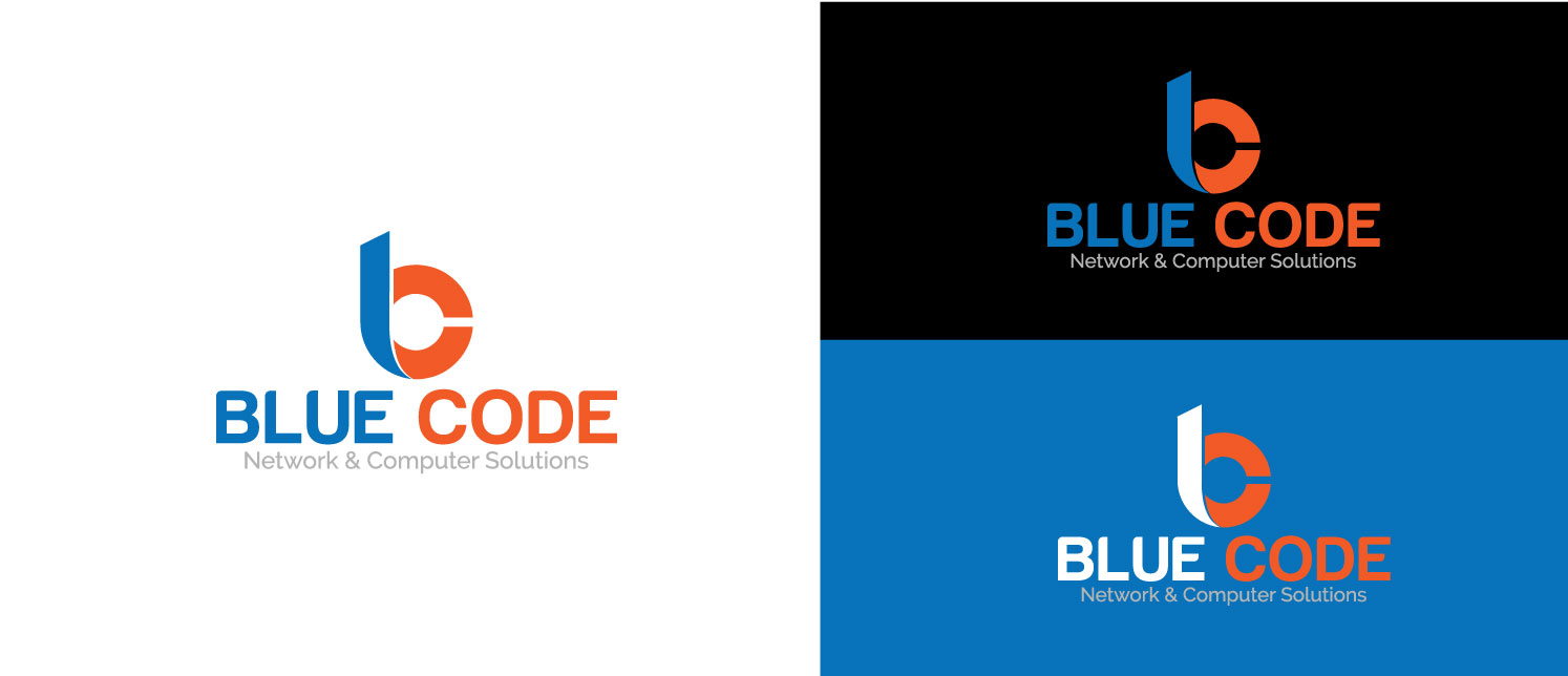 Logo-Design von Helen Swift für Blue Code | Design #17095364