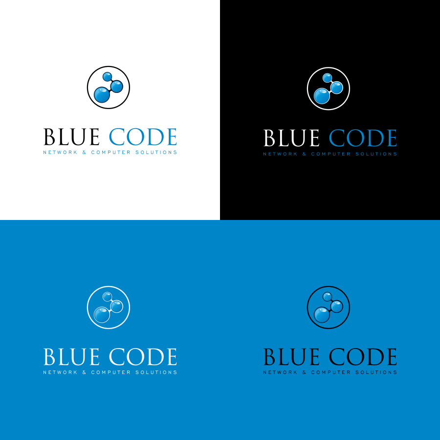 Logo Design by tjangkir for Blue Code | Design #17188977