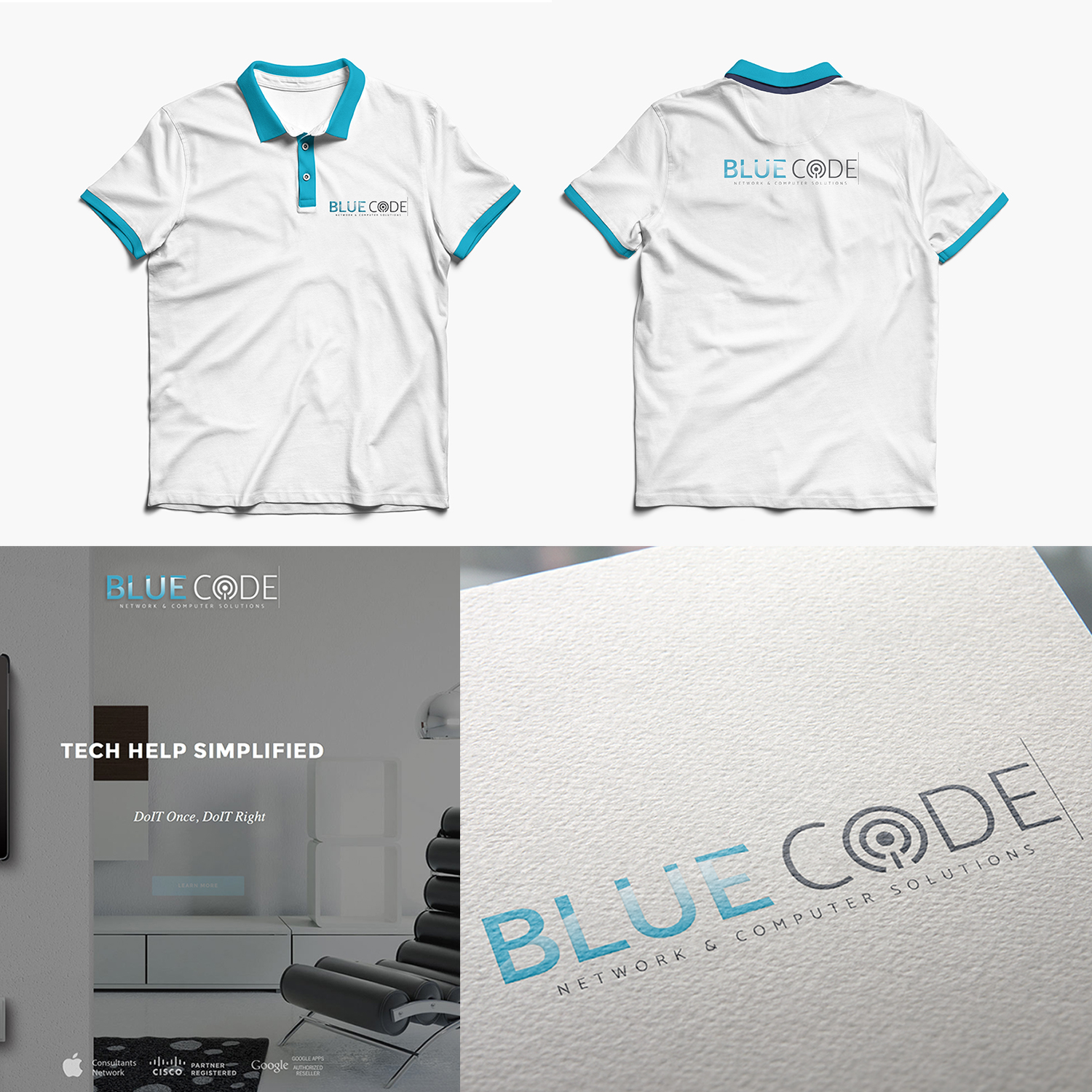 Diseño de Logo por ataei.ismail para Blue Code | Diseño #17108042