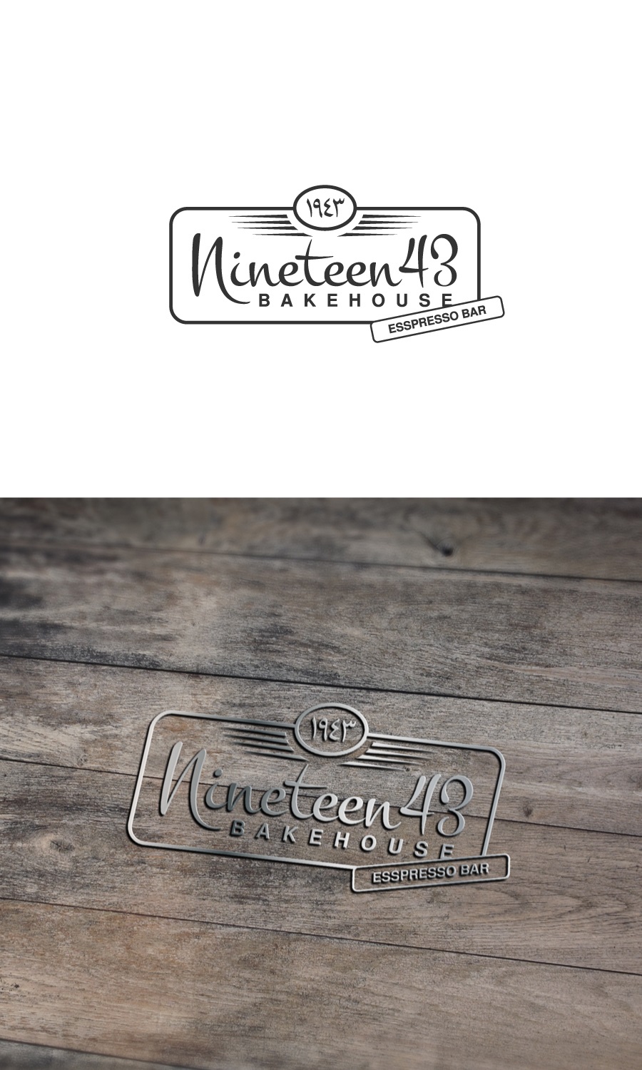 Logo Design by taufik_alrahman for Nineteen43 | Design #17106561