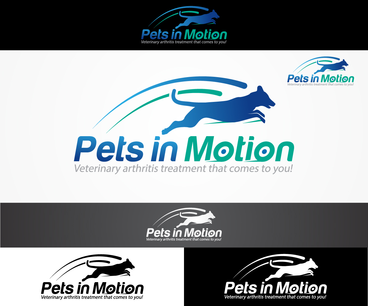 Logo Design by sangeloenriquez for Pets in Motion | Design #17075533