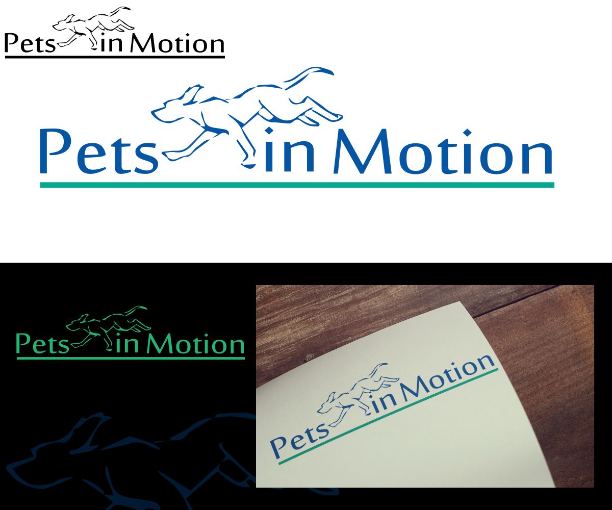 Logo Design by Mardzy for Pets in Motion | Design #17105079
