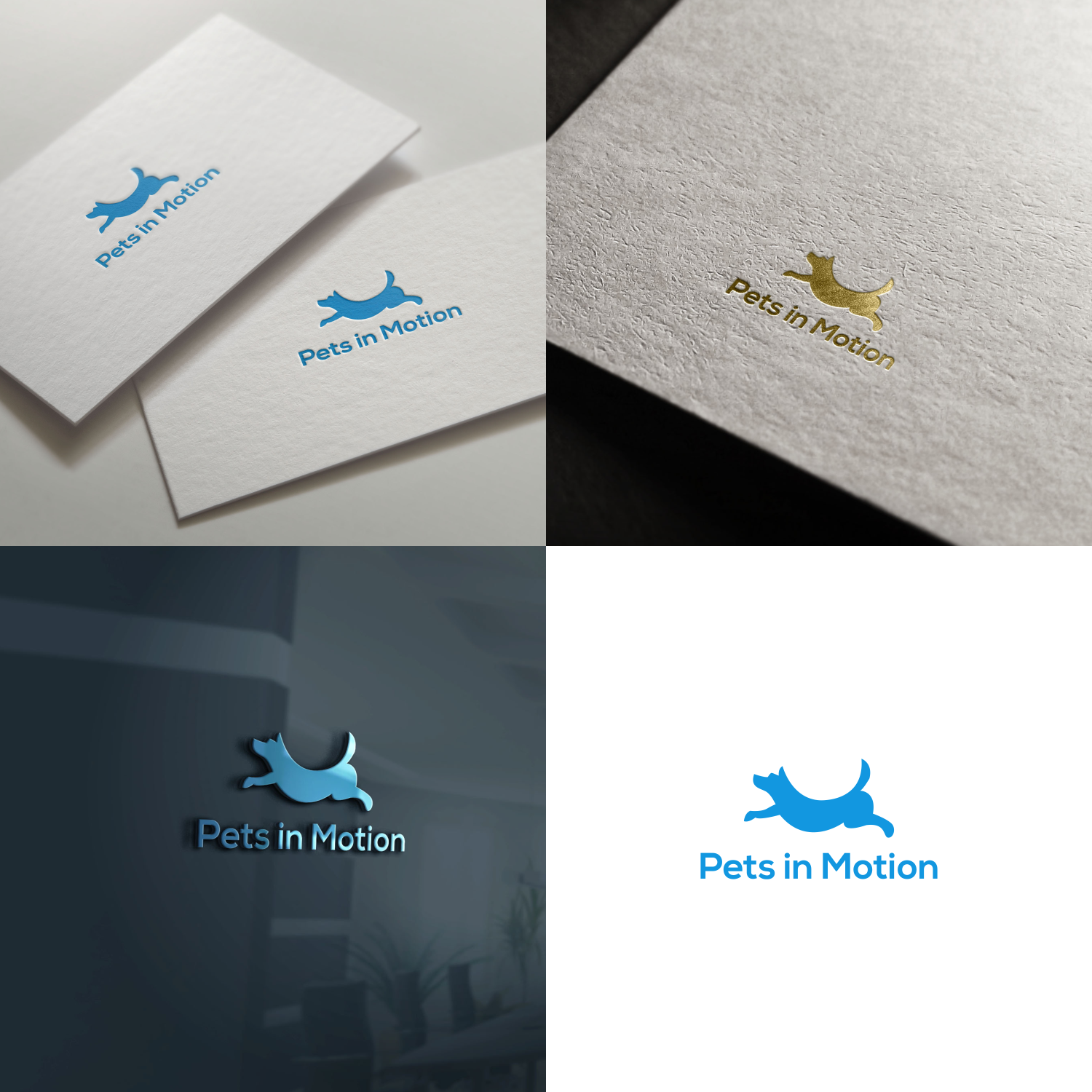 Logo Design by Djoyo for Pets in Motion | Design #17076609