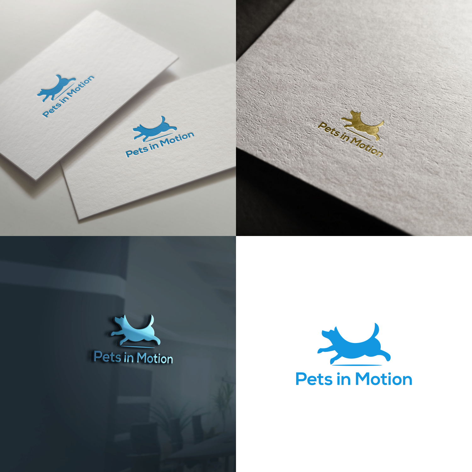 Logo Design by Djoyo for Pets in Motion | Design #17079841