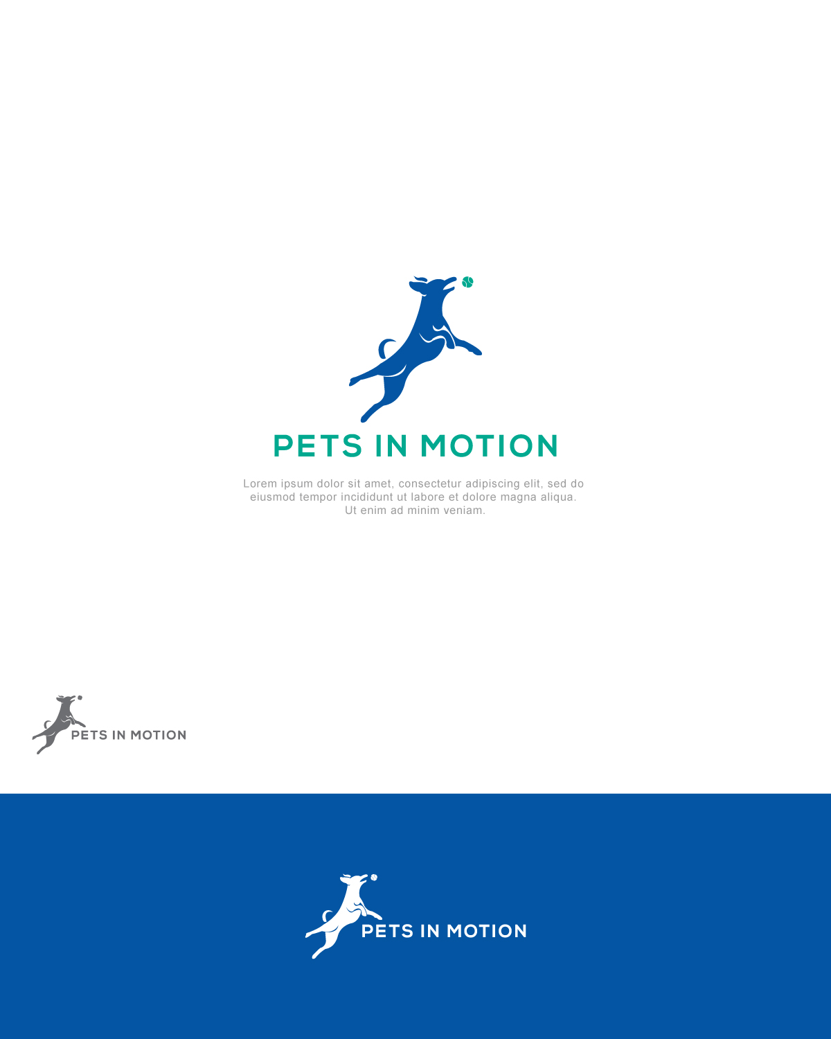 Logo Design by haseeb1binnaveed for Pets in Motion | Design #17082409