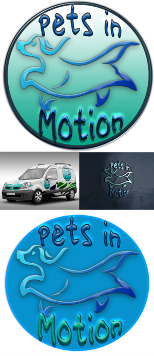 Logo Design by Grebowiec Peter for Pets in Motion | Design #17088769