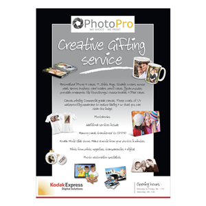 Photopro Creative Gifting service | Flyer-Design von gilbert j