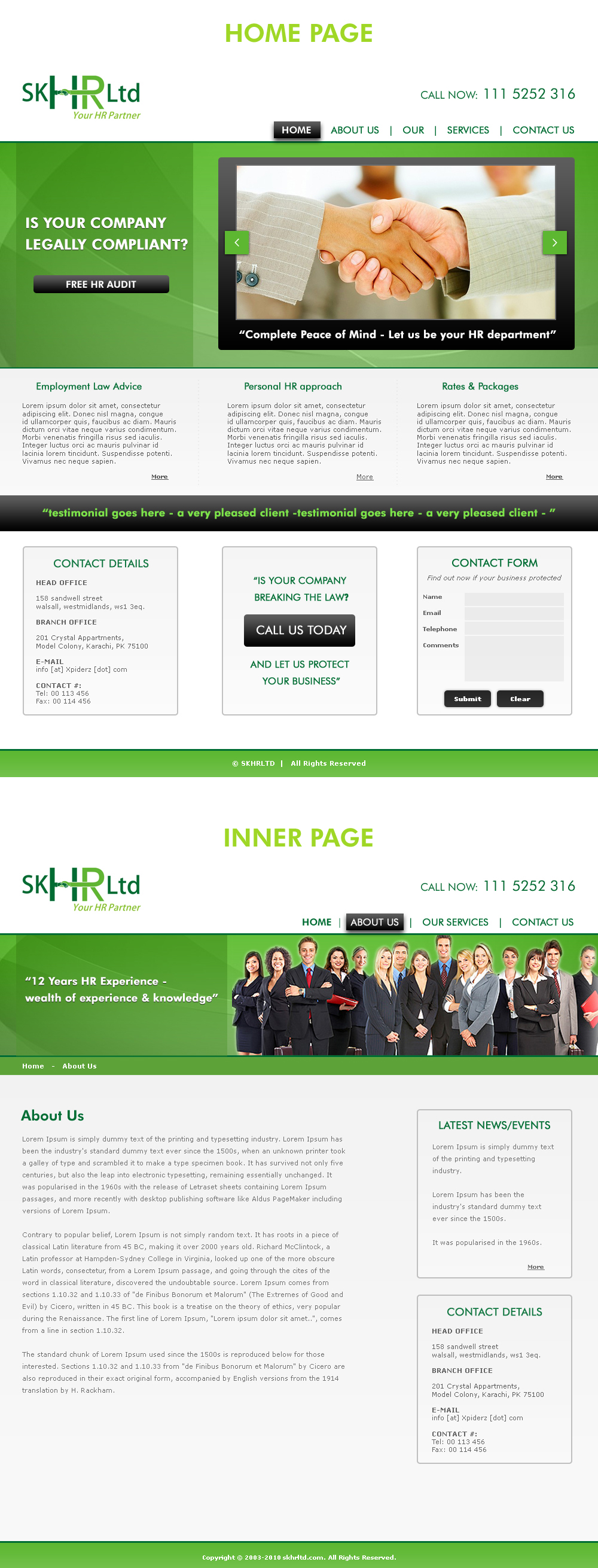 Web Design by LogoDesigns.ae for Areatrade | Design #44085