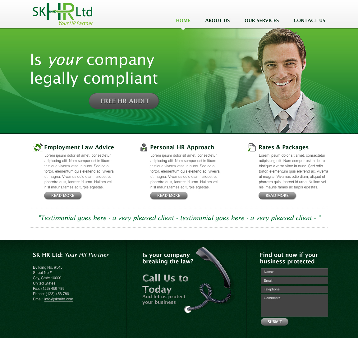 Web Design by jsondesigns for Areatrade | Design #44378