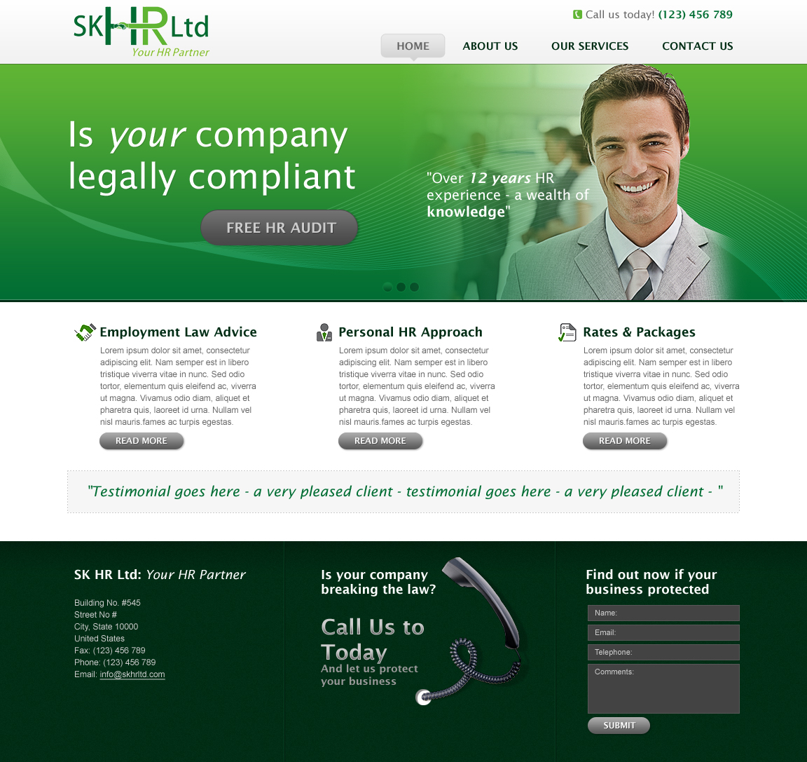 Web Design by jsondesigns for Areatrade | Design #44400