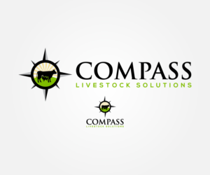 Compass Livestock Solutions | Diseño de Logo por sangeloenriquez