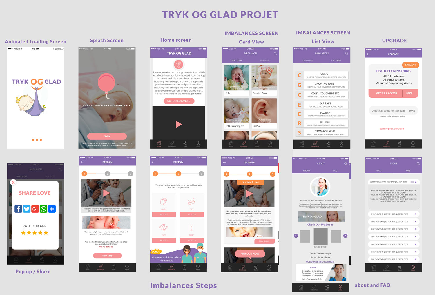 App Design by Oudib for iPassion ApS | Design #17129400
