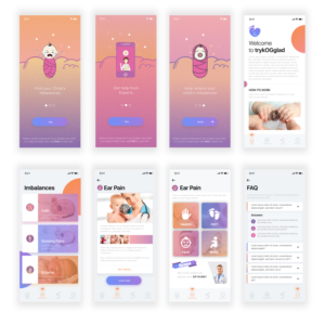 App Design by Rikidesign for iPassion ApS | Design #17129173