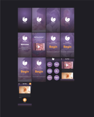 Diseño de aplicación (App) por Piyush1510 para iPassion ApS | Diseño: #17091131