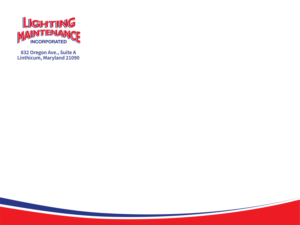 Design de Papeterie par tavi pour Lighting Maintenance Inc | Design : #17403541