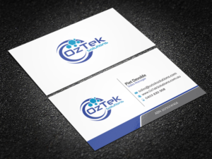 Business Card Design by Pawana Designs for OzTek Solutions | Design #17079627