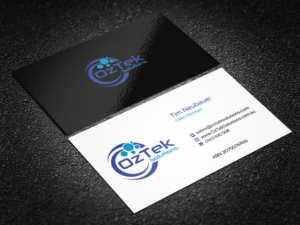 Business Card Design by Pixi Dust for OzTek Solutions | Design: #17079628