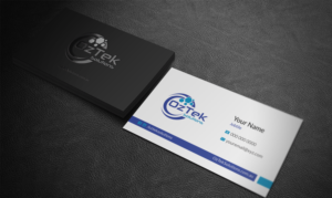 Business Card Design by Riz' for OzTek Solutions | Design #17076594