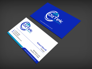 Business Card Design by SKYdesign for OzTek Solutions | Design: #17082574