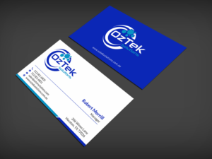 Business Card Design by SKYdesign for OzTek Solutions | Design: #17082580